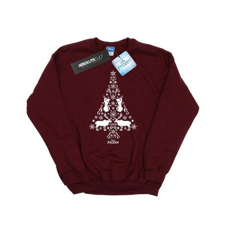 Disney Frozen Sweatshirt imprimé sapin de Noël  