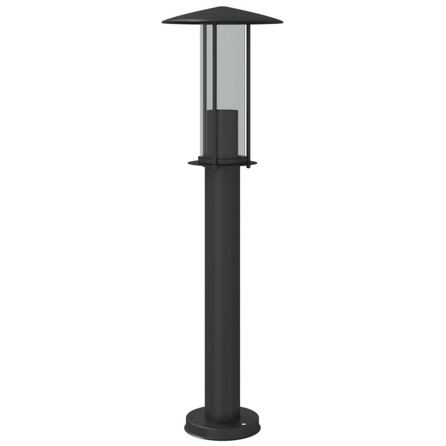 VidaXL Lampadaire d'extérieur acier inoxydable  