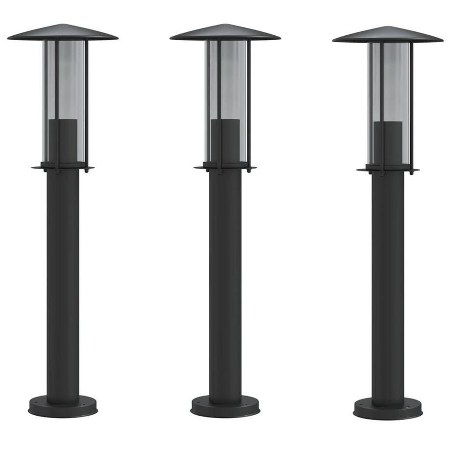 Lampadaire d'extérieur acier inoxydable
