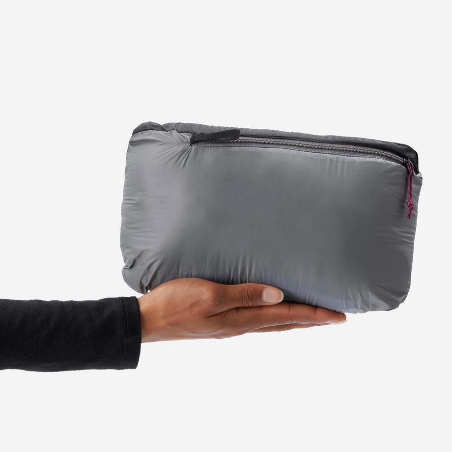 FORCLAZ MT100 Doudoune Capuche Trekking Montagne  