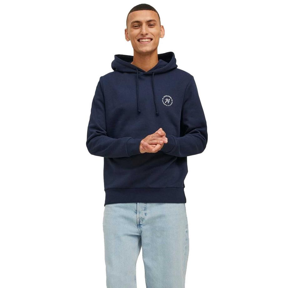 JACK & JONES Ethan Sweat Hood Vestibilità Confortevole Felpa  