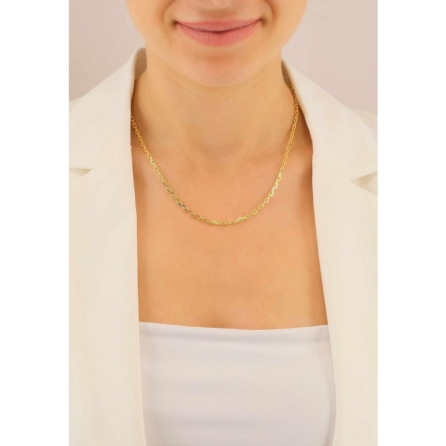 MUAU Schmuck  Collier Anker Gelbgold 750, 2.9mm, 50cm 