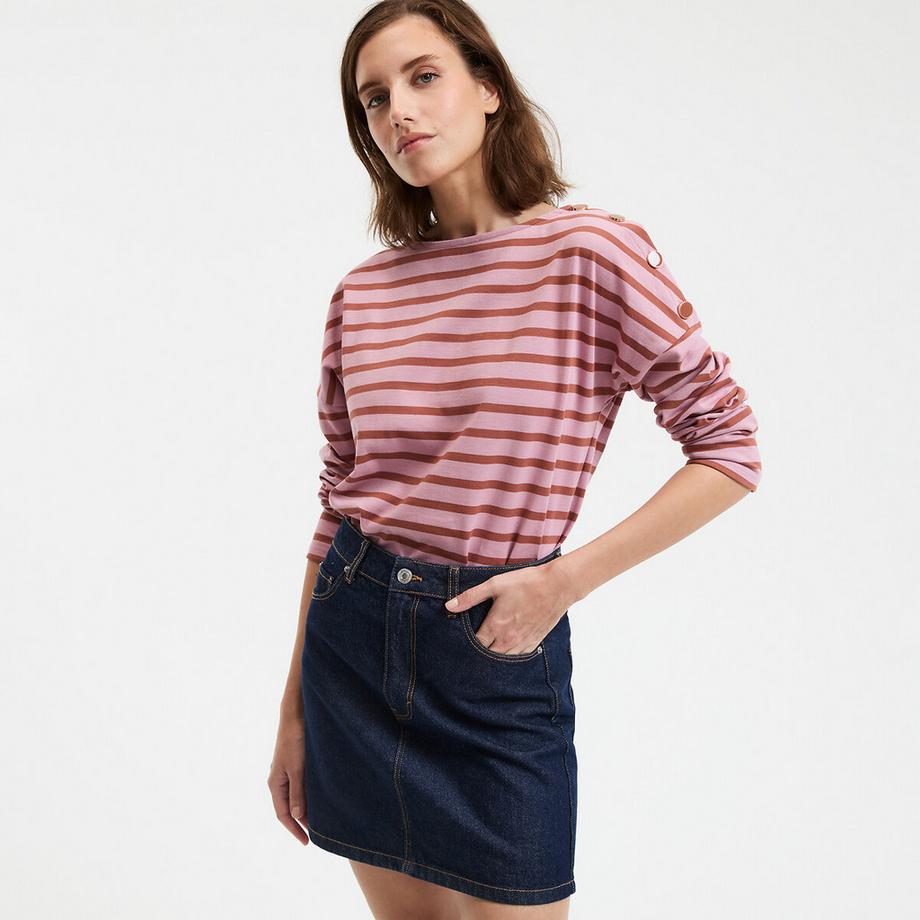 La Redoute Collections T-shirt marinière Signature  