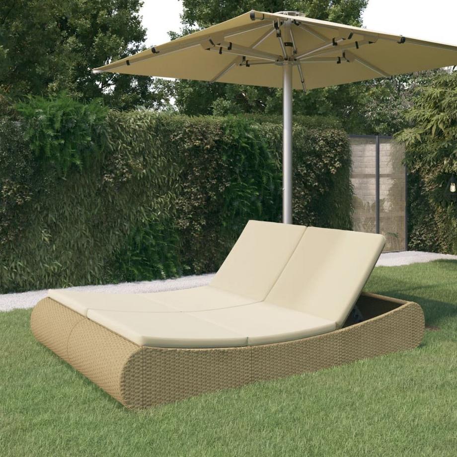VidaXL Gartenliege Luxe  