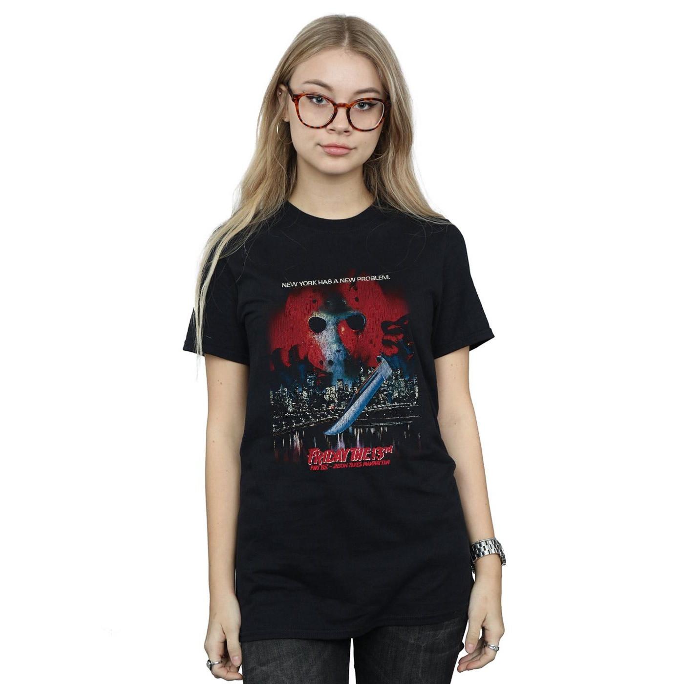 Friday The 13th  Tshirt JASON TAKES MANHATTAN 