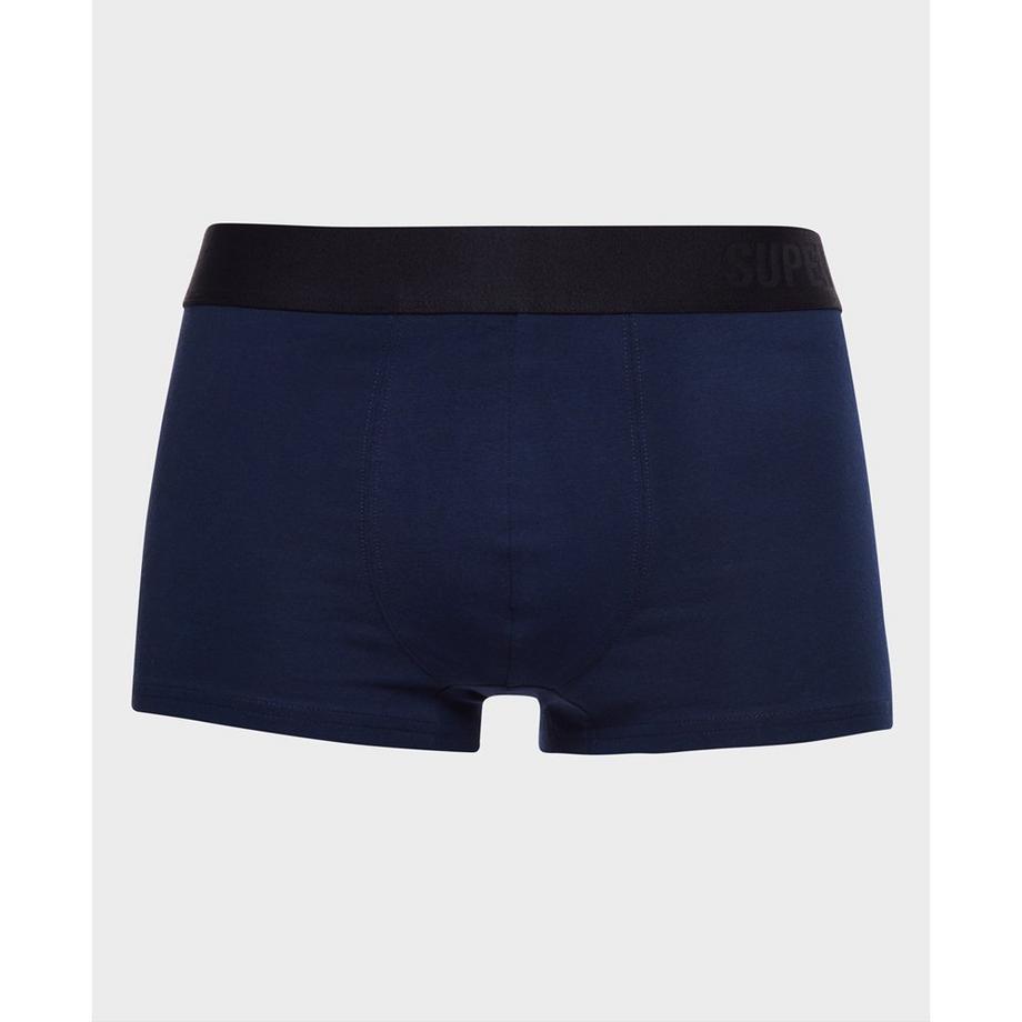 Superdry Offset Boxer in Cotone Biologico Confezione Doppia  