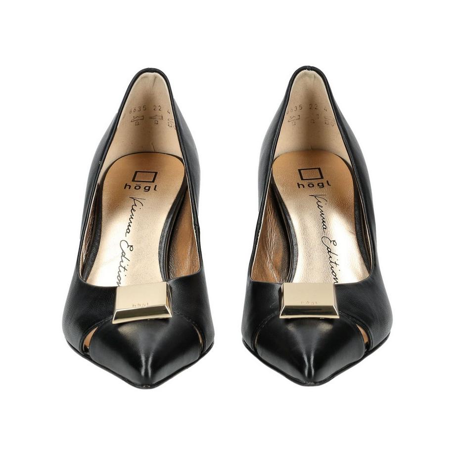 Högl Pumps con punta affusolata e dettaglio dorato  