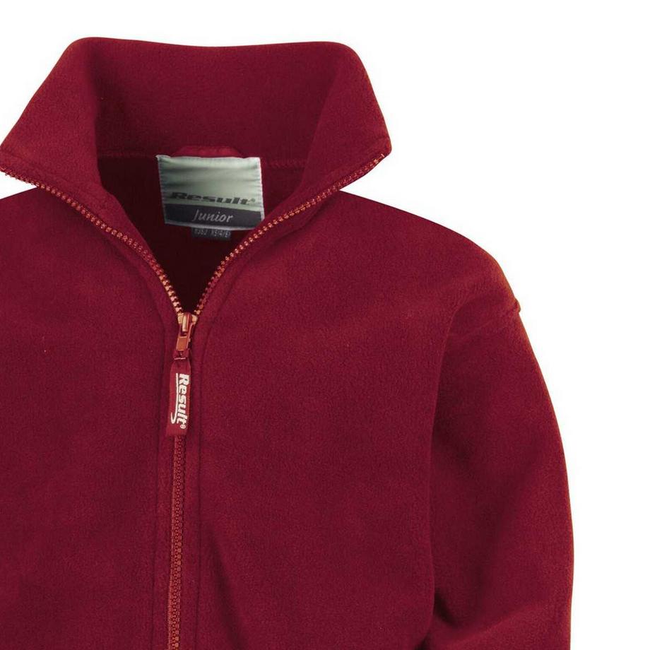 Result Veste polaire Junior avec fermeture éclair intégrale  