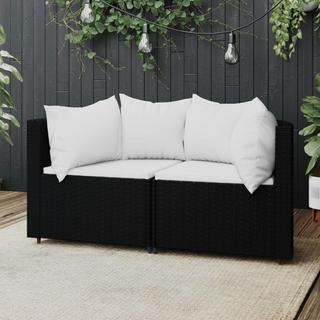 VidaXL Ecksofa poly-rattan  