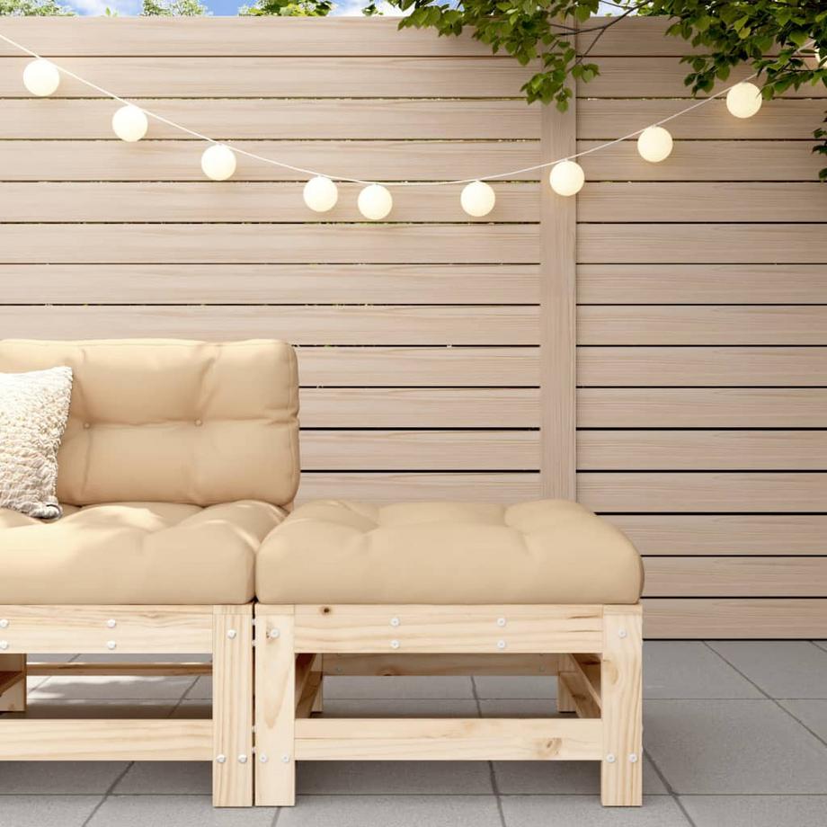 VidaXL Gartenhocker kiefernholz  