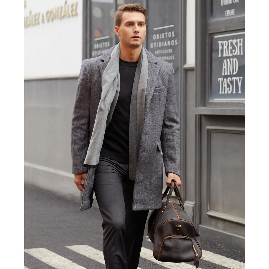 Only-bags.store Sciarpa lunga invernale a quadri  