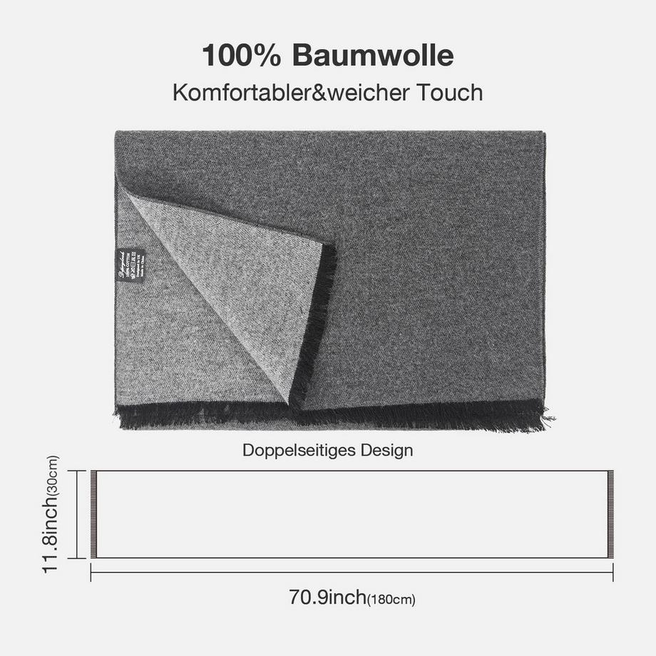 Only-bags.store Sciarpa lunga invernale a quadri  