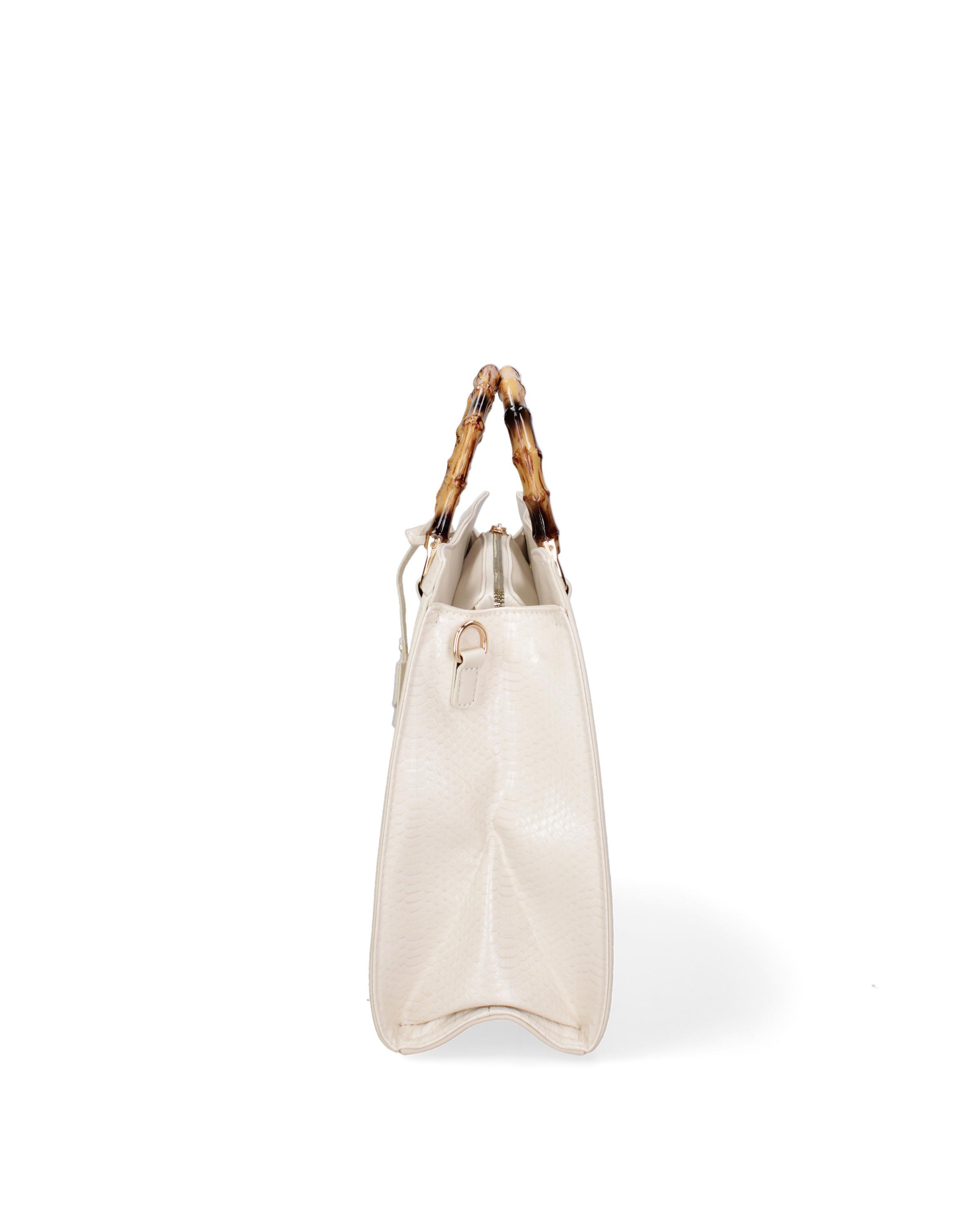 Diana&Co. Sac à bandoulière avec poignée en bambou  