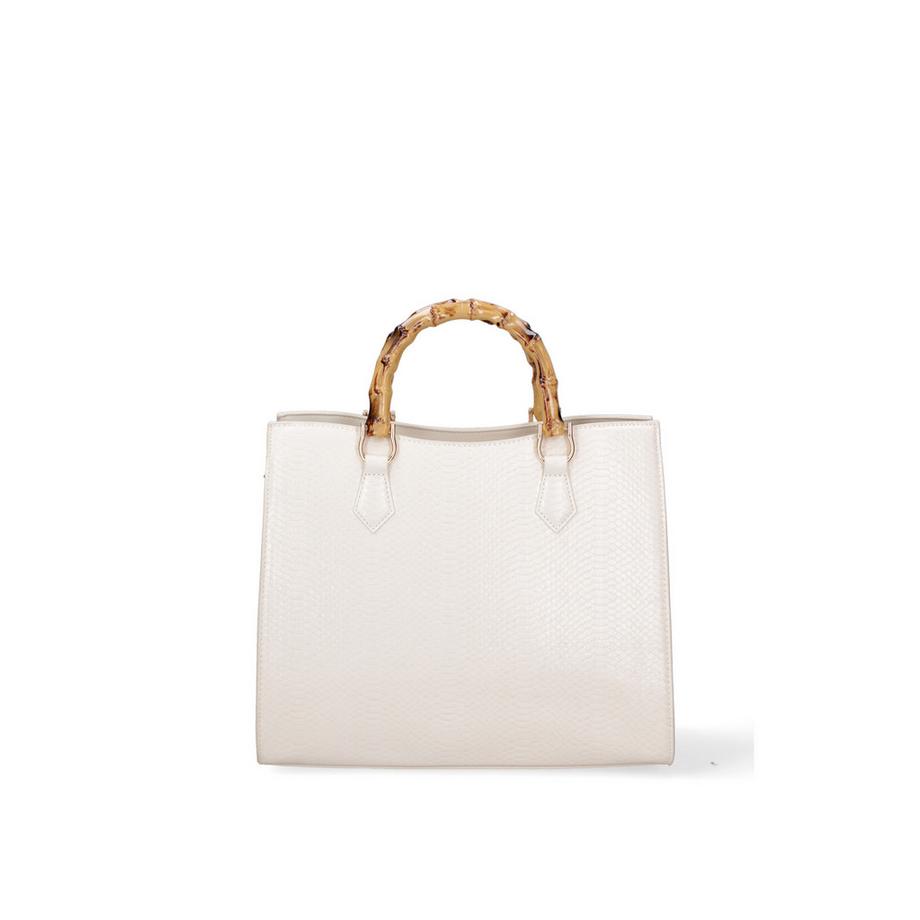 Diana&Co. Borsa a tracolla con manico in bambù  