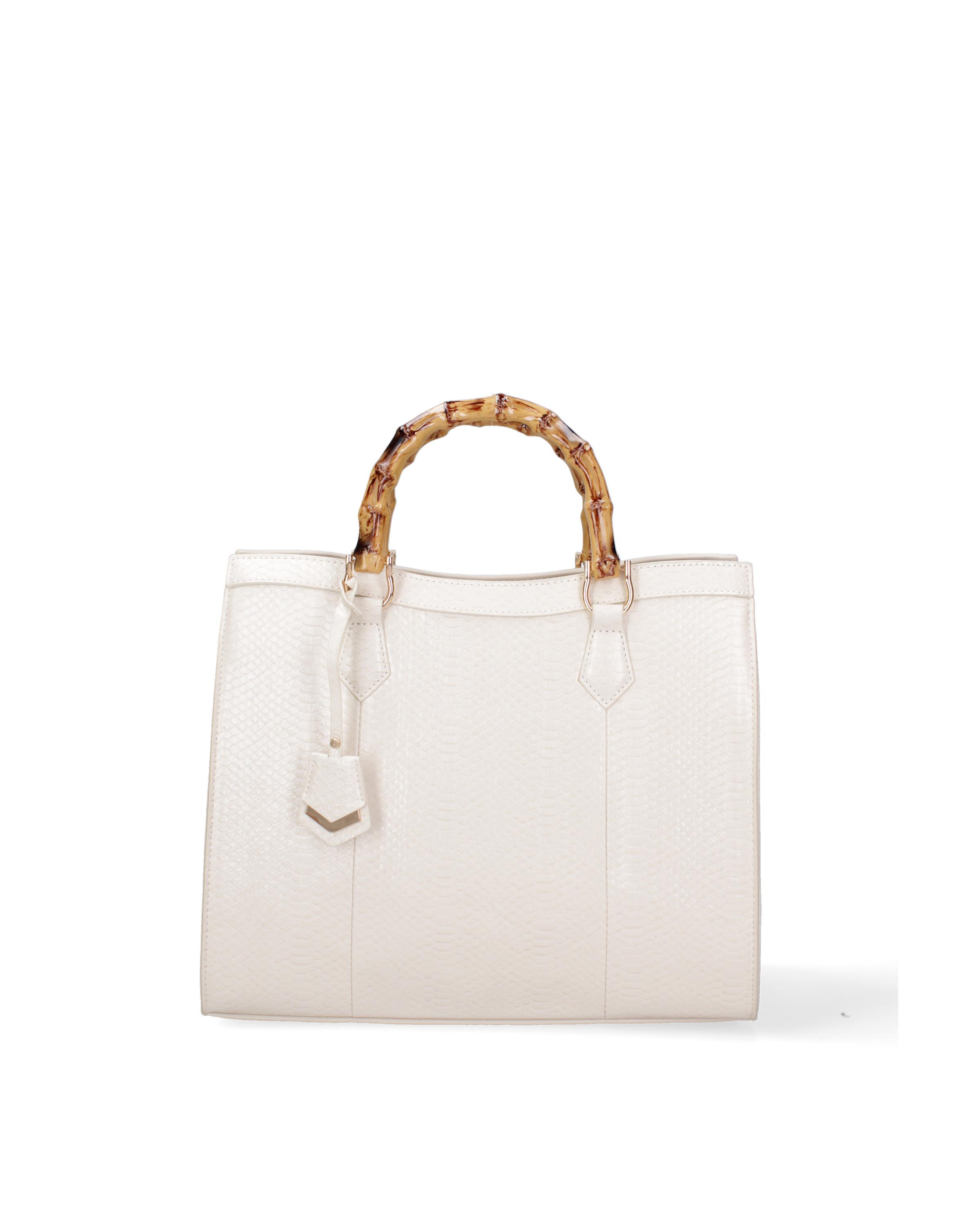 Diana&Co. Sac à bandoulière avec poignée en bambou  