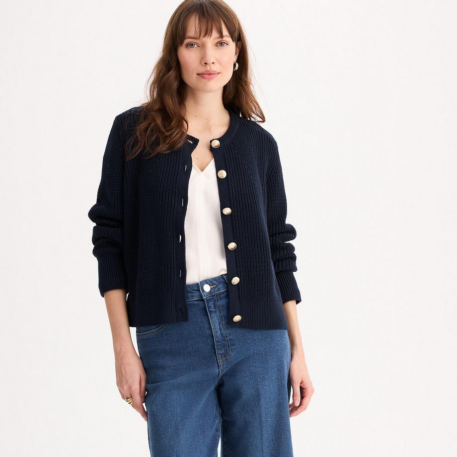 La Redoute Collections Cardigan Girocollo  