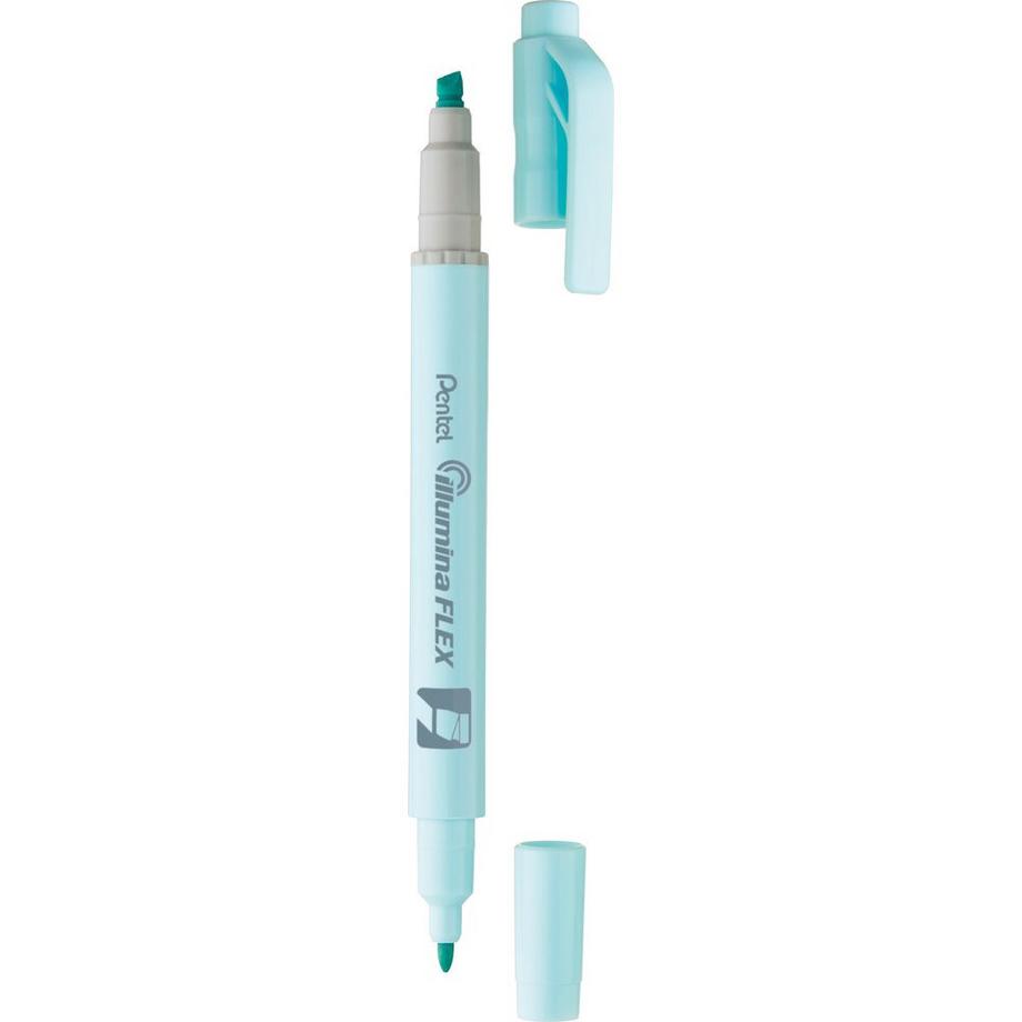 Pentel Pentel Illumina Flex evidenziatore 1 pz Punta sottile/smussata Azzurro  