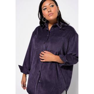 Studio Untold  Camicia dal taglio oversize in velluto a coste con colletto da camicia e maniche lunghe 