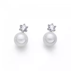 Boucle d'Oreilles Focus pearl