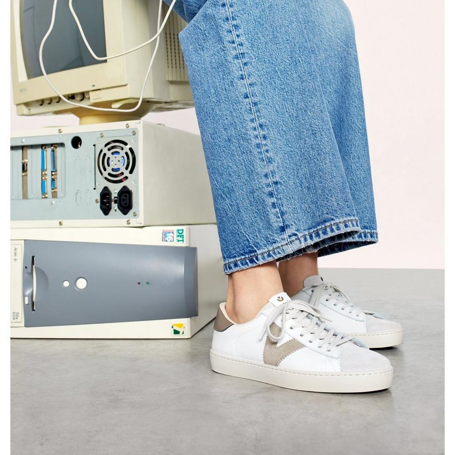 Victoria Puntera Serraje & Contraste Baskets  