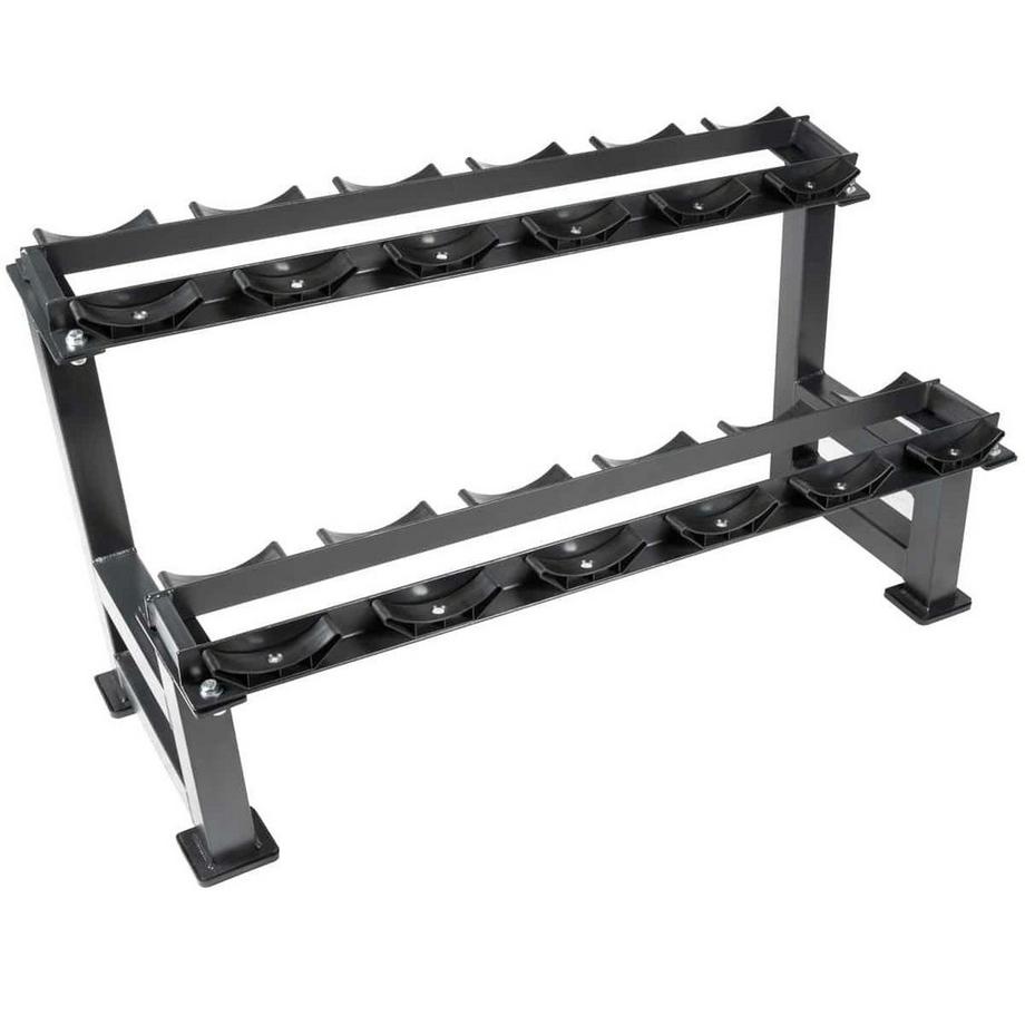 Stahlablage für 12 GladiatorFit-Hanteln