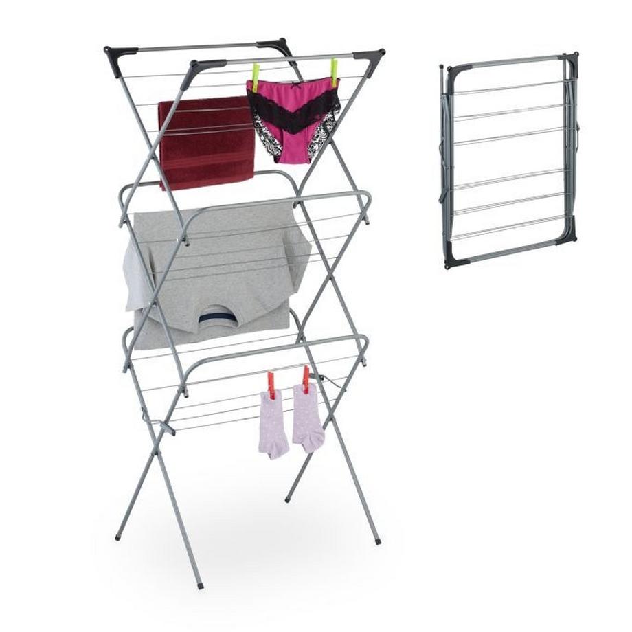 Northix  Klappbarer Wäscheständer 