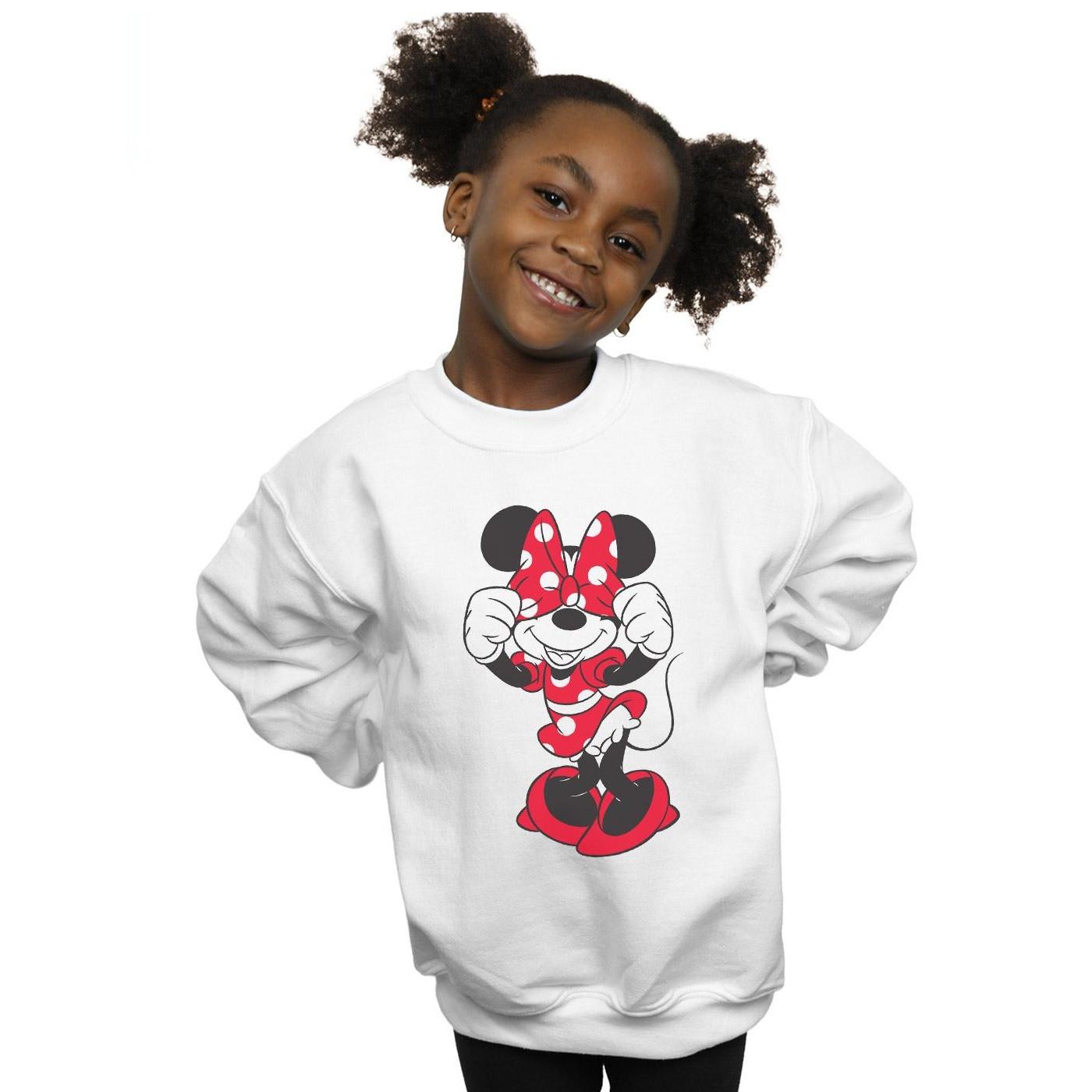 Disney  Minnie Mouse Bow Eyes Sweatshirt 