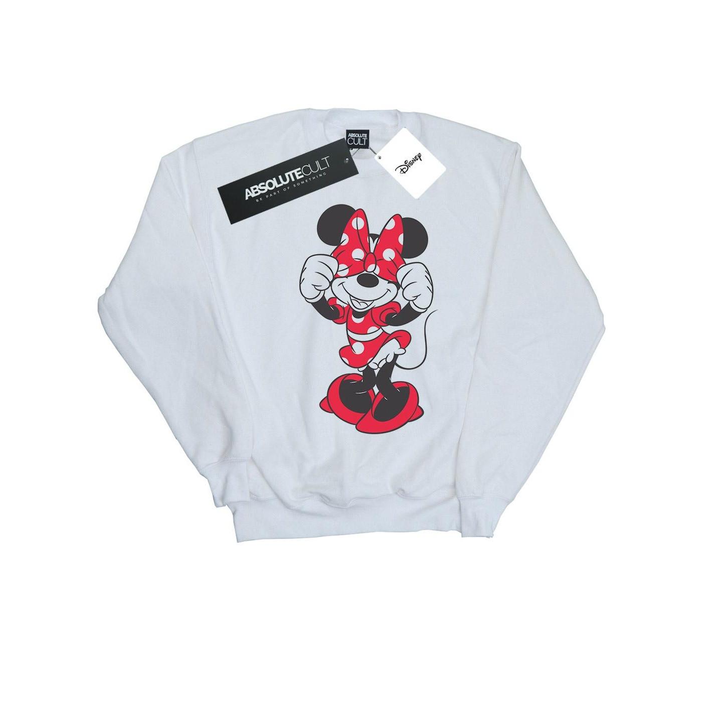 Disney  Minnie Mouse Bow Eyes Sweatshirt 