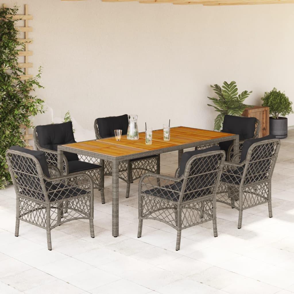 VidaXL Garten essgruppe poly-rattan  