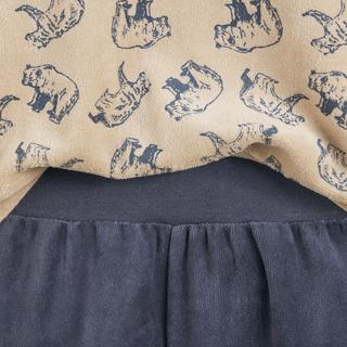 La Redoute Collections  2er-Pack Samt-Pyjamas  Bär 