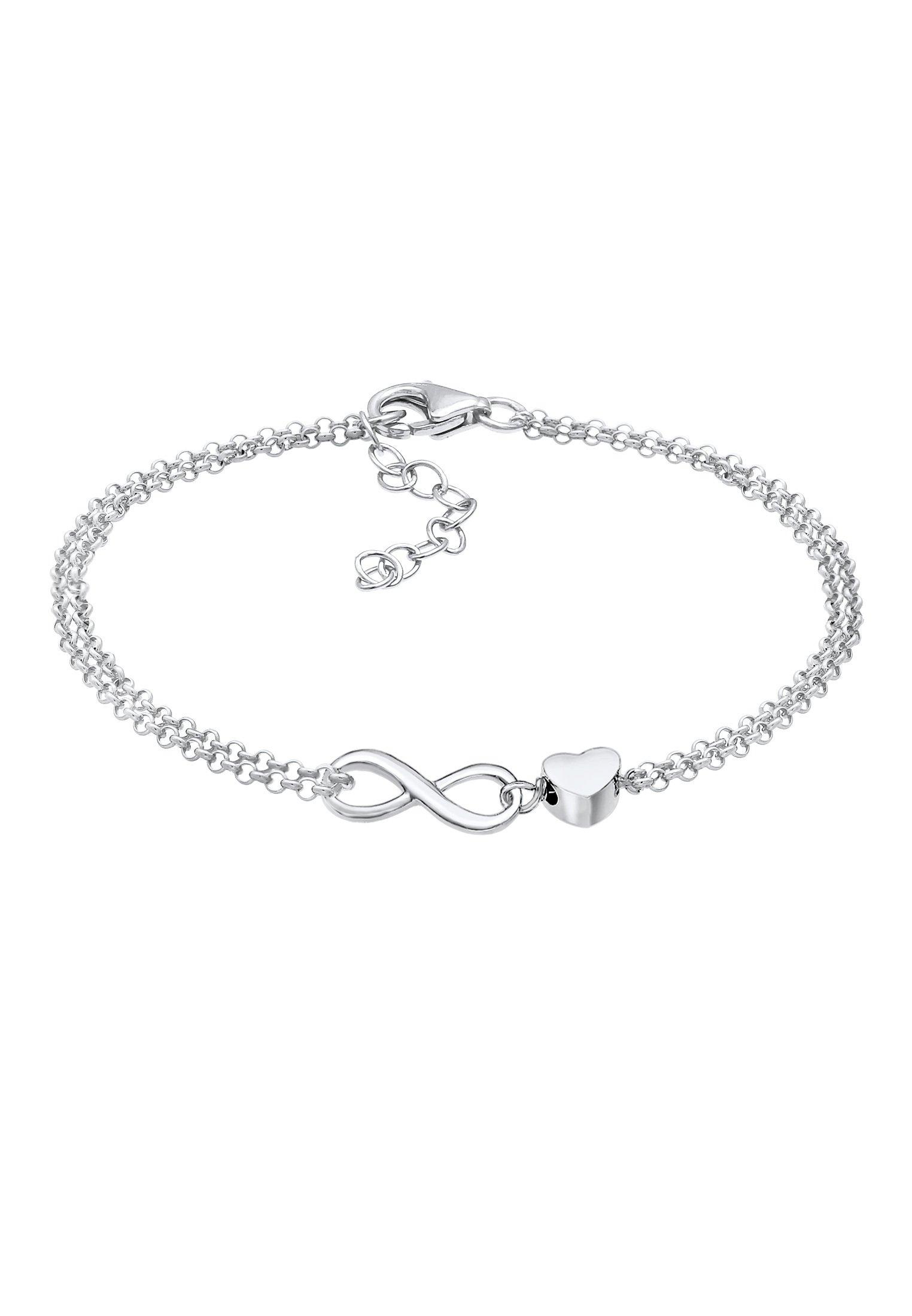 Elli  Bracelet Symbole De L'infini Et Cœur 