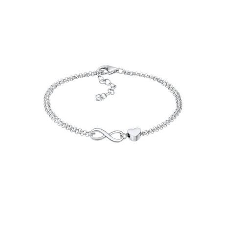 Elli  Armband Unendlichkeit Symbol Herz 