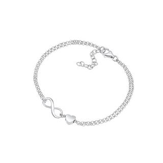 Elli  Armband Unendlichkeit Symbol Herz 