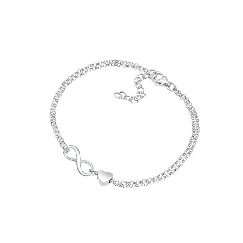 Elli  Armband Unendlichkeit Symbol Herz 
