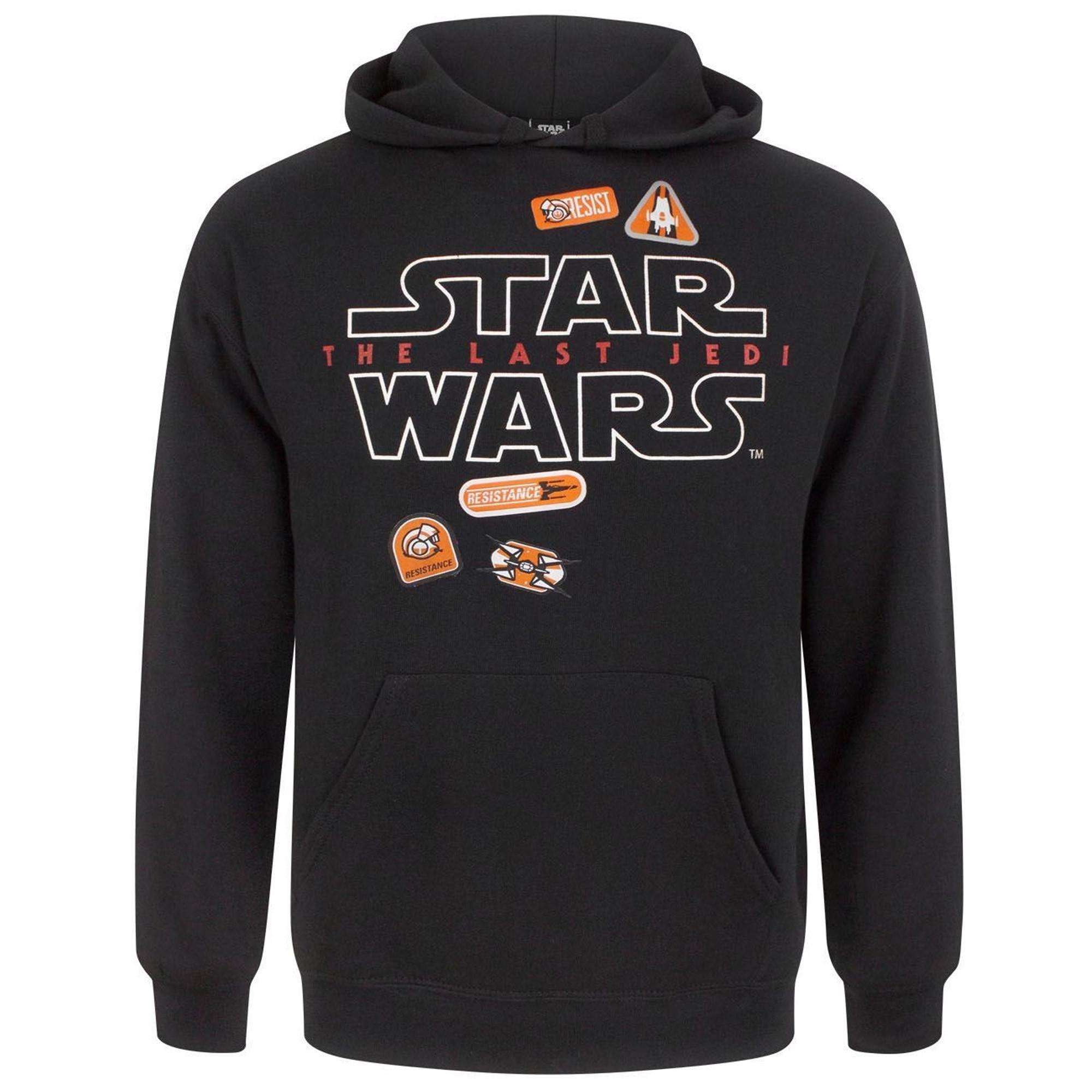 STAR WARS  The Last Jedi Badges Hoodie 