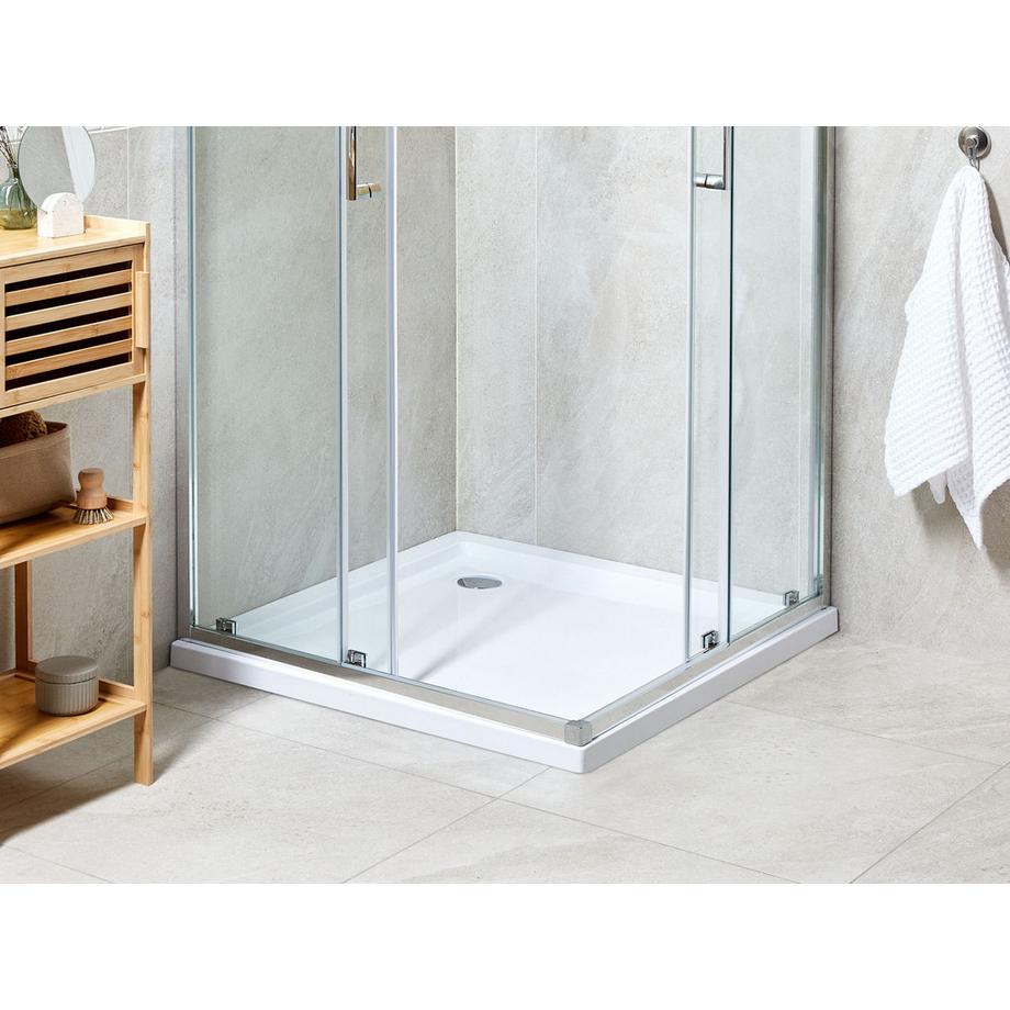 Beliani  Bac de douche en Matière synthétique  AMPAY 