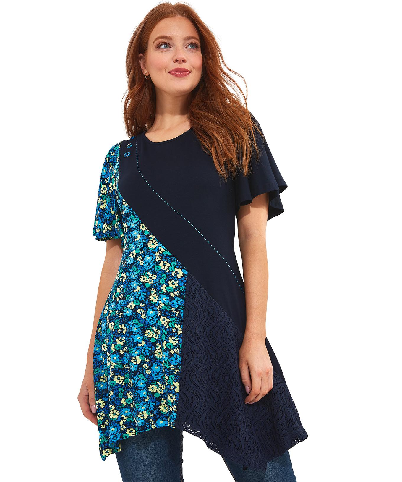 Joe Browns  Spitzenbesetzte Tunic 