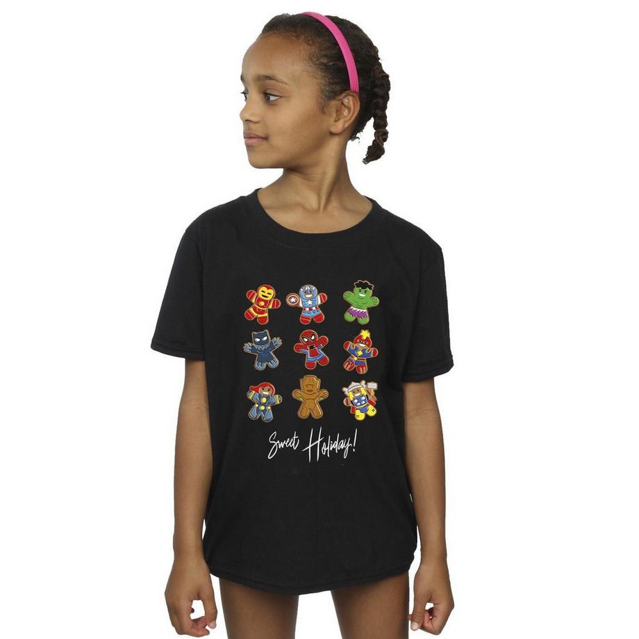 MARVEL  Tshirt GINGERBREAD AVENGERS 