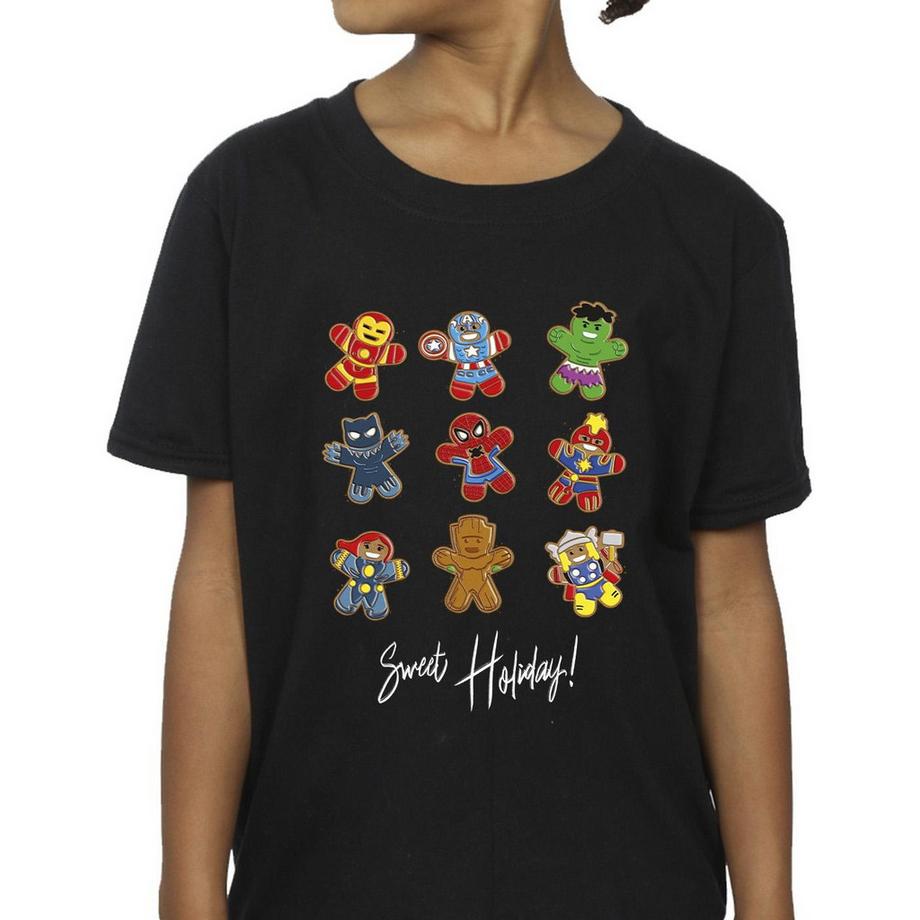 MARVEL  Tshirt GINGERBREAD AVENGERS 