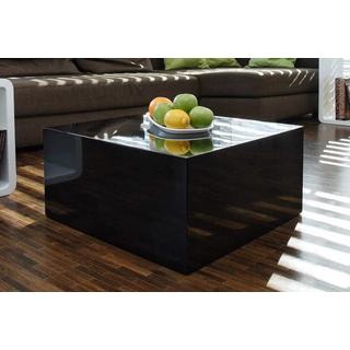 mutoni Table basse 60x60x30cm noir  