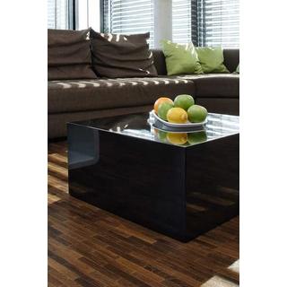 mutoni Table basse 60x60x30cm noir  