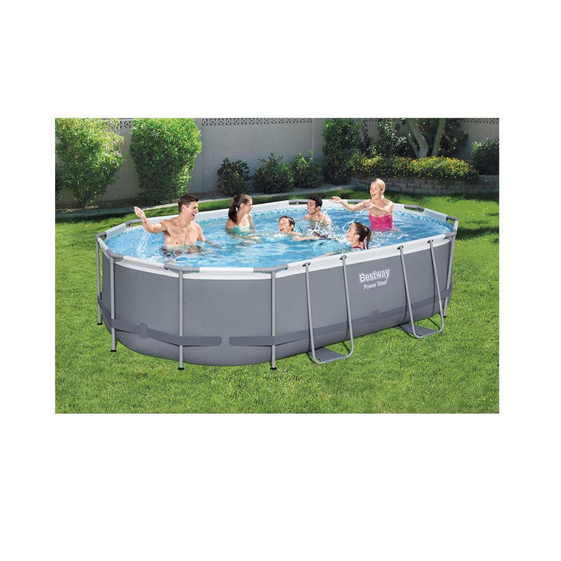 Bestway  Pool Set 488x305cm mit Filterpumpe 