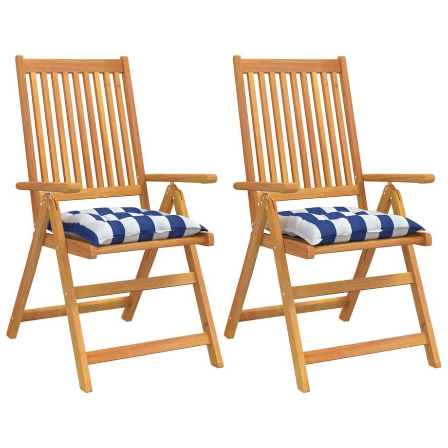 VidaXL Coussin de chaise tissu  