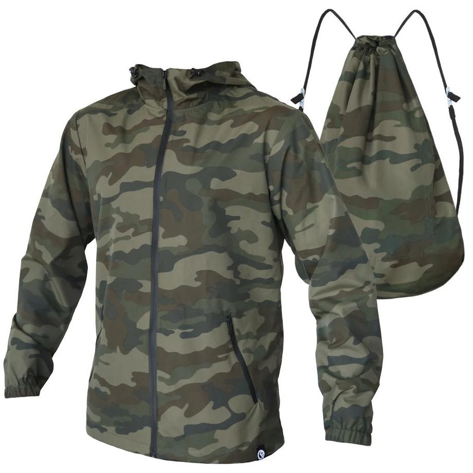 Quikflip Hero Hoodie Lite Camouflage Full Zip  
