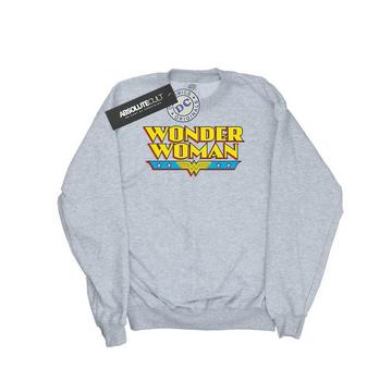 Wonder Woman Text Logo Sweatshirt