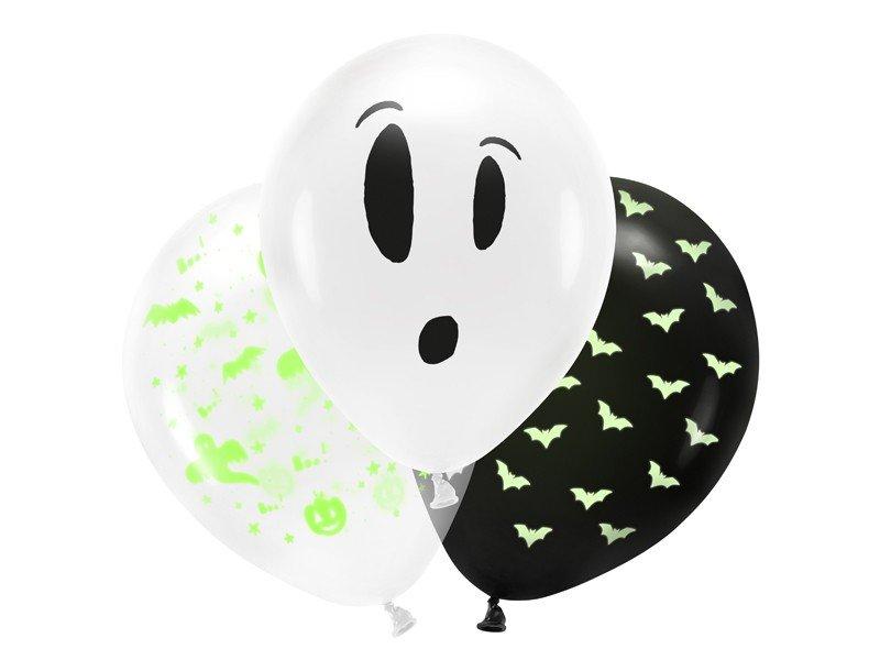 PartyDeco  UV Luftballons BOO! 