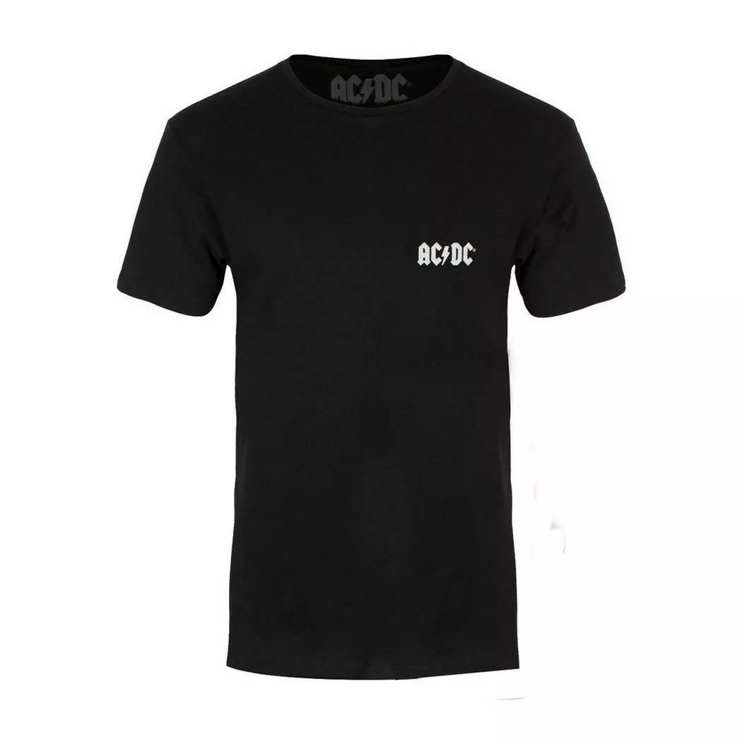 AC/DC - ACDC About To Rock TShirt, per donna, Nero, Größe L
