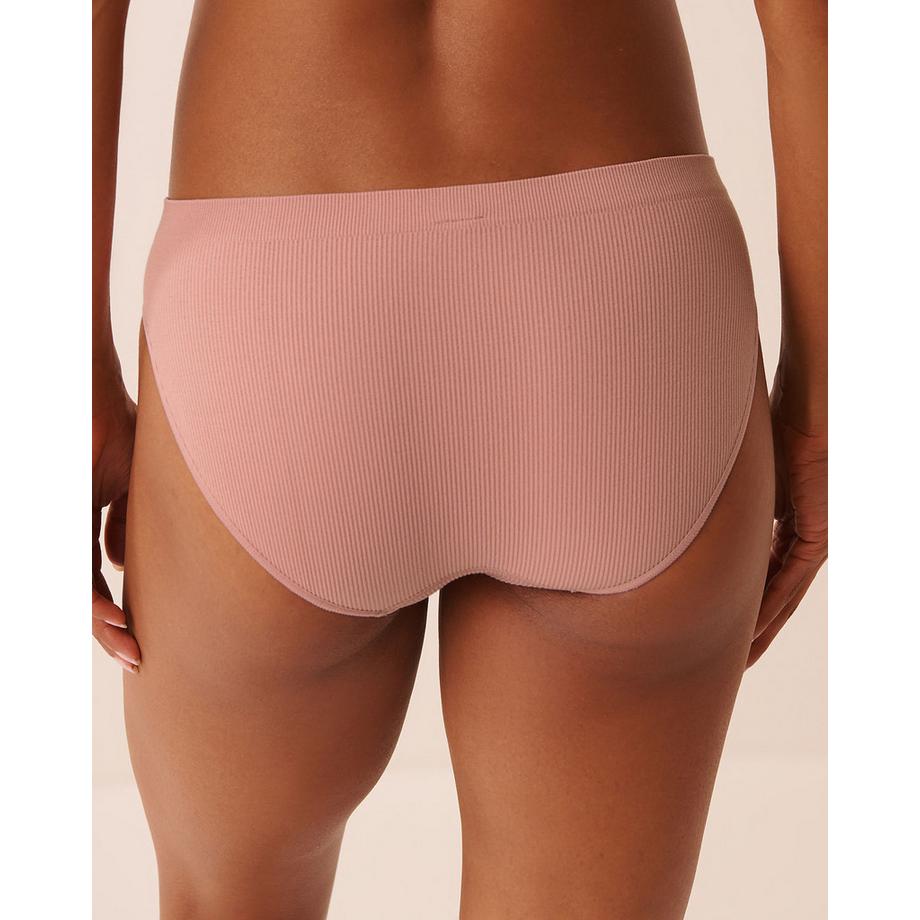 La Vie En Rose Culotte bikini côtelée sans coutures  
