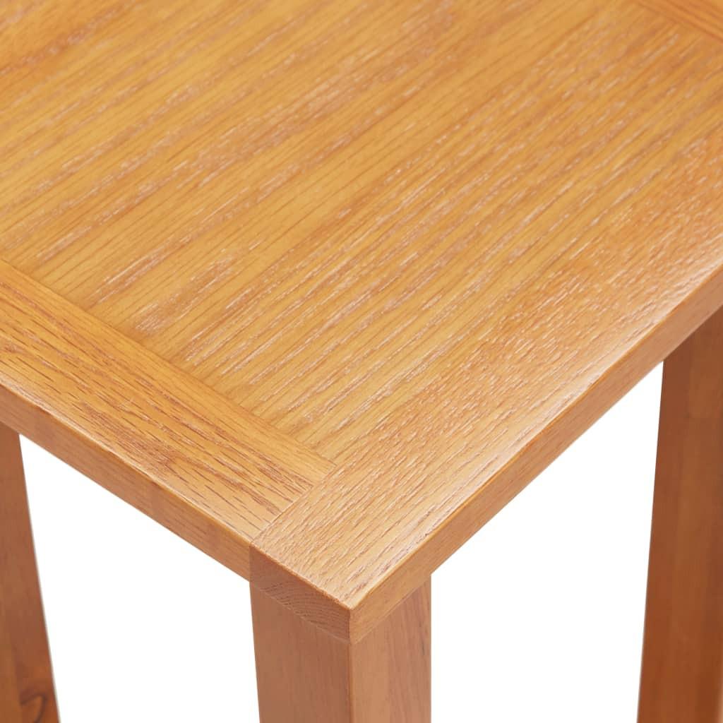 VidaXL Table d'appoint bois  