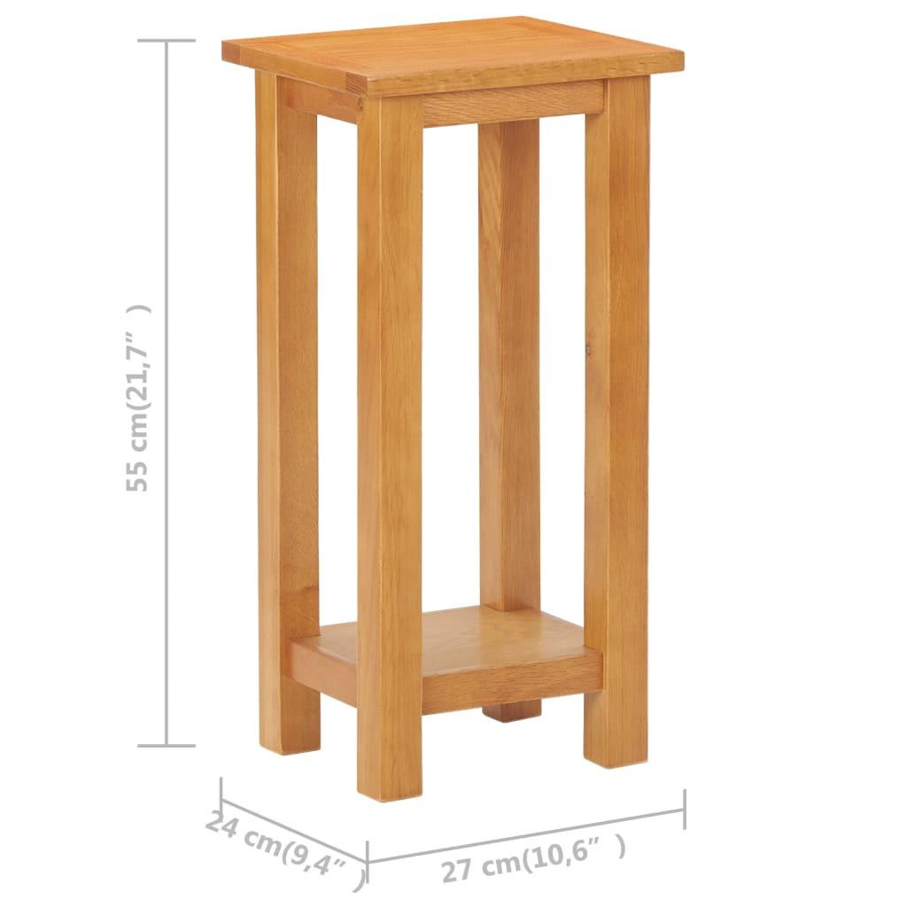 VidaXL Table d'appoint bois  